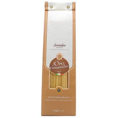 L'Oro Di Gragnano Pâtes Spaghetti artisanales de Naples IGP Premium, 500g
