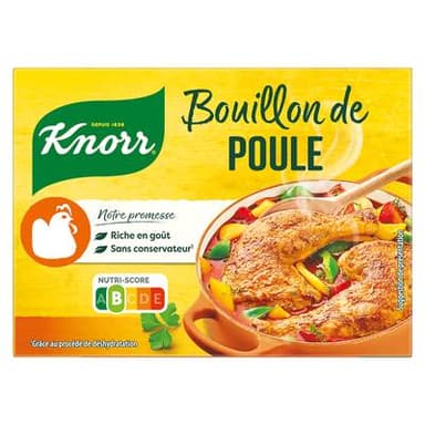Knorr Bouillon Cube Poule - 15 Cubes, 15x10g