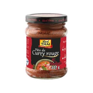 Real Thaï Pâte de curry rouge moyen, 227g
