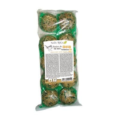 Riga Natu'Riga Boules de graisse et graines, 10x90g