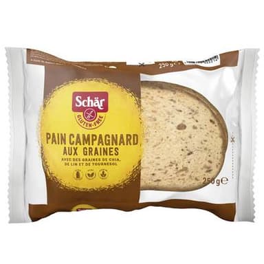 Schär Pain de campagne aux graines Sans Gluten, 250g