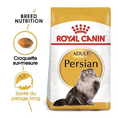 Royal Canin Croquettes sur mesure Santé du Pelage Long pour Chat Persan Adulte, 2kg
