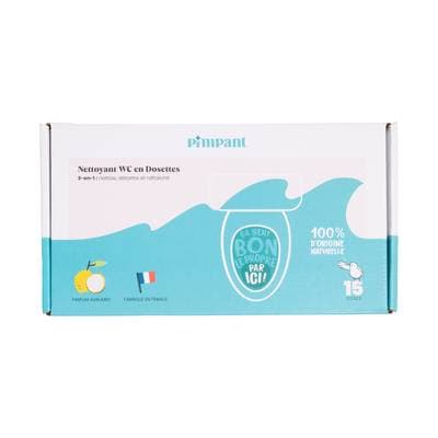 Pimpant Nettoyant WC, 15 capsules