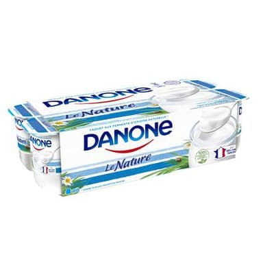 Danone Yaourt nature, 8x125g