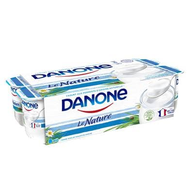 Danone Yaourt nature, 8x125g