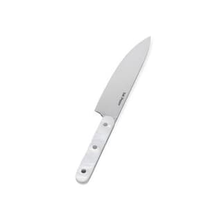 Collection Chop Couteau chef aspect nacré blanc Chop, 1 couteau