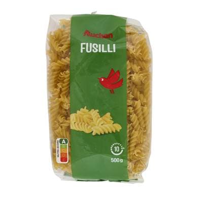 Auchan Pâtes Fusilli, 500g