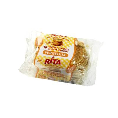 Rita Gaufres fourrées à la vergeoise, 300g