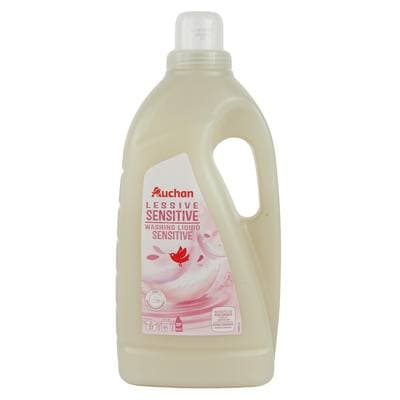 Auchan Lessive liquide Hypoallergénique Sensitive, 2L