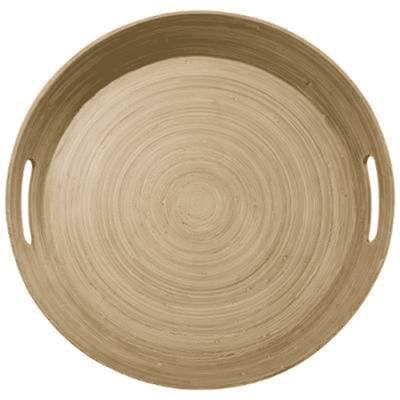 3560237557014 - 5 five - Plateau en Bambou Laqué Rond  