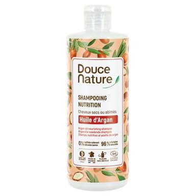 Douce Nature Shampoing Argan Cosmébio cheveux secs et abimés, 350ml