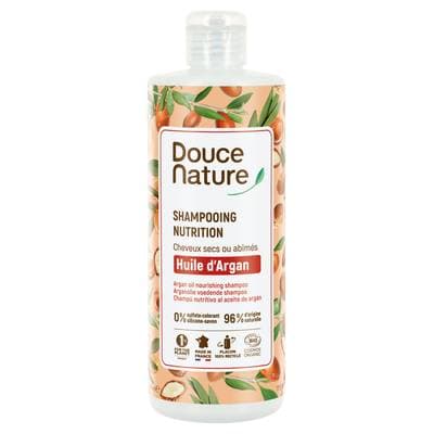 Douce Nature Shampoing Argan Cosmébio cheveux secs et abimés, 350ml