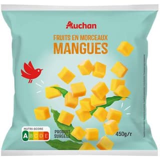 Auchan Mangue en morceaux, 450g