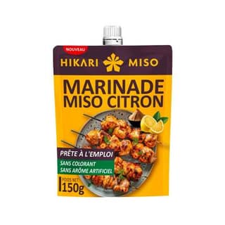 Hikari Miso Marinade miso citron légèrement acidulée en sachet, 150g