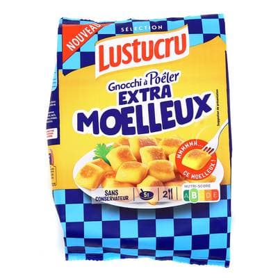 Lustucru Gnoochi à Poêler Extra Moelleux, 300g