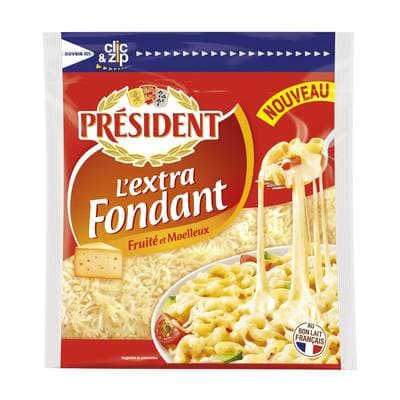 Président Râpé Extra Fondant, 150g