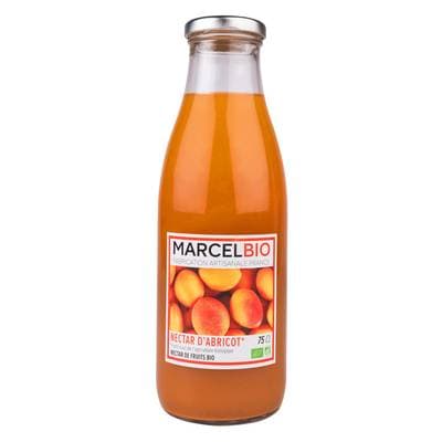 Marcel Bio Nectar d'abricot BIO, 75cl