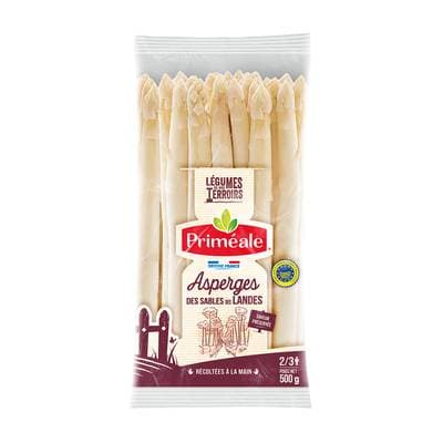 Priméale Asperge Blanche (petite), Botte de 500g