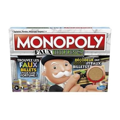 Hasbro Gaming Monopoly Faux Billets