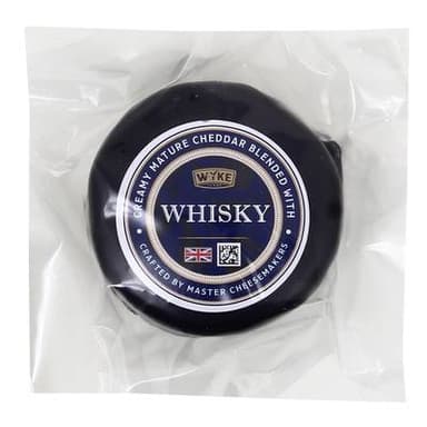 Le Chariot à fromages, Artisan Fromager Cheddar au Whisky, 100g