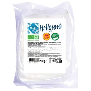 ViaBio Halloumi AOP Bio, 200g