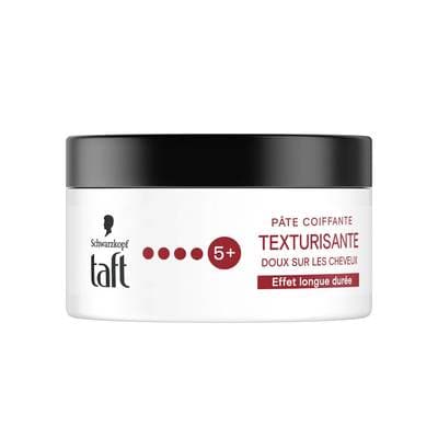 Taft Cire cheveux Pâte Coiffante Texturisante Effet Longue Durée, 100ml