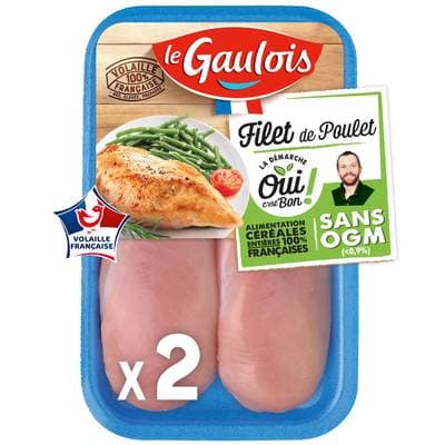 Le Gaulois Filets de Poulet Oui C'est Bon !, 2x150g
