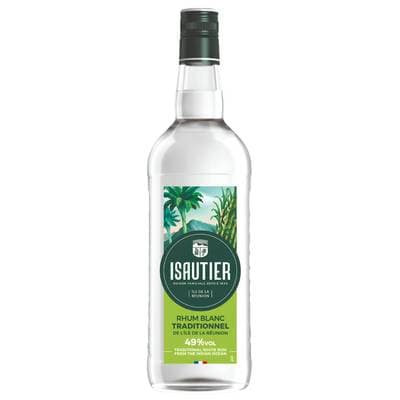 Isautier Rhum blanc réunionnais 49°, 1L