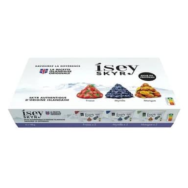 Isey Skyr panaché fruits 0%mg, 6x150g