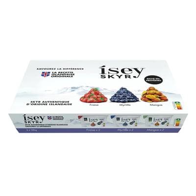 Isey Skyr panaché fruits 0%mg, 6x150g