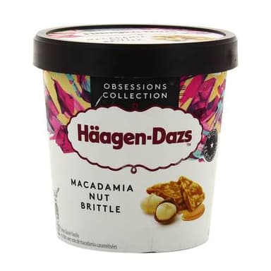 Häagen-Dazs Crème glacée Macadamia, 400g