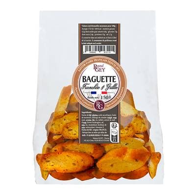 Raoul Gey Baguettes Tranchées grillées, 150g