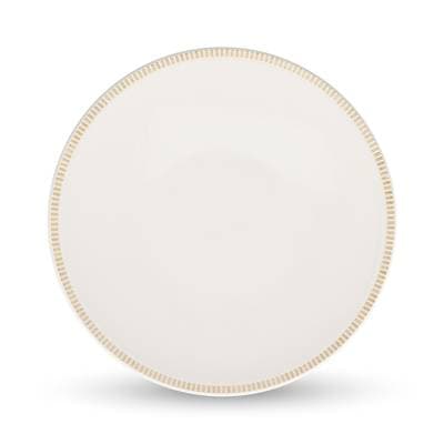 Collection Linea Assiette plate 27cm beige Linea, 1 pièce