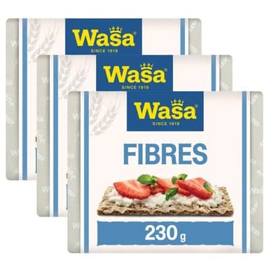 Wasa Tartine Croustillante Fibres, Lot de 3x230g