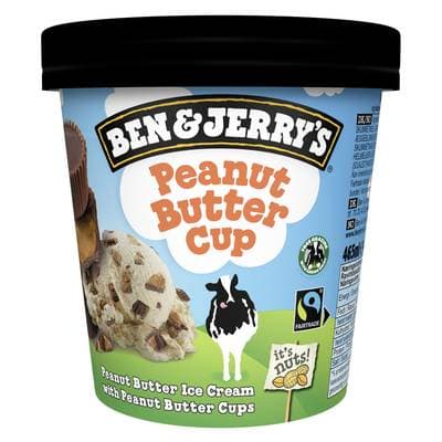 Ben&Jerry's Crème glacée Peanut Butter, 444g