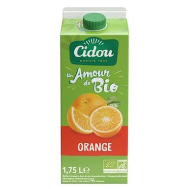 Cidou Nectar orange bio, 1,75L