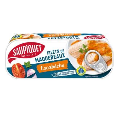 Saupiquet Filets de Maquereaux Sauce Escabèche, 169g