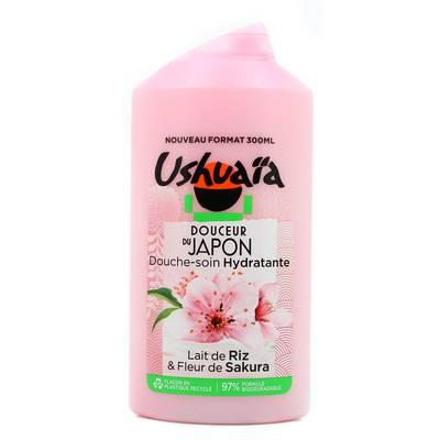 Ushuaïa - Gel Douche Hydratante douceur du Japon au Lait de Riz 