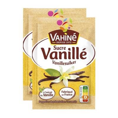 Vahine Sucre Vanillé, Lot de 2x5 sachets