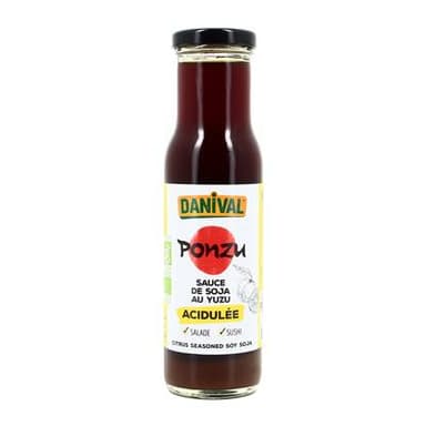 Danival Sauce ponzu bio (sauce soja citronnée), 250ml