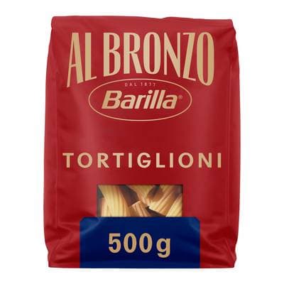 Barilla Al Bronzo Pâtes Tortiglioni Premium, 500g