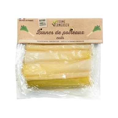Ferme Vermersch Blancs de Poireaux Cuits, 280g
