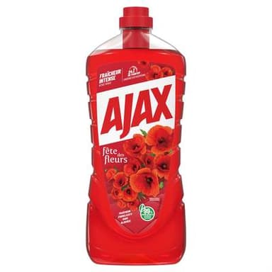 Ajax Nettoyant Ménager Fête des Fleurs Coquelicot, 1,25L
