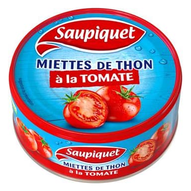 Saupiquet Miettes de Thon à la Tomate, 160g
