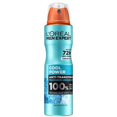 L'Oréal Men Expert Déodorant Spray Frais Cool Power, 150ml
