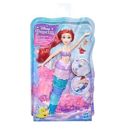 5010993776115 - Disney Princesses - Hasbro - Poupée Ariel Sirène Arc en Ciel