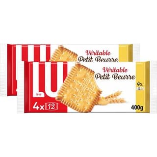 Lu Véritable petit-beurre, Lot de 2x400g