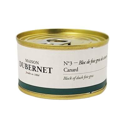 Maison Dubernet Bloc de Foie Gras de Canard du Sud Ouest, 130g