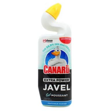 Canard Gel wc javel moussant marine extra power, 750ml