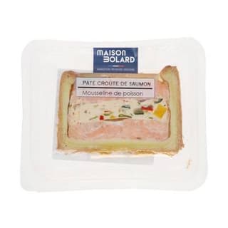 Maison Bolard Pâté en Croute au Saumon, 100g